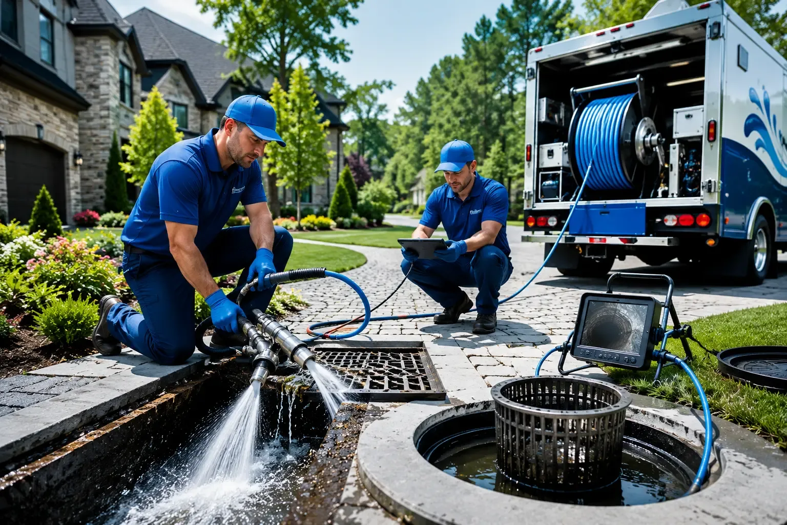 Local outdoor drain cleaning professionals in Powell, TX