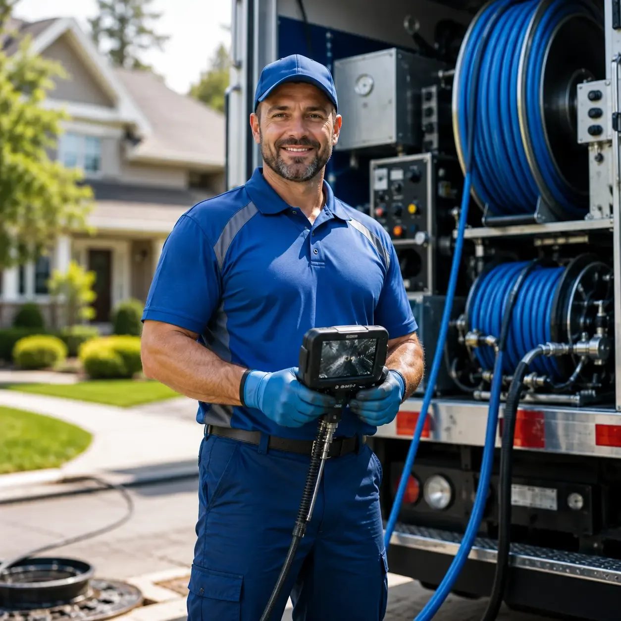 Local outdoor drain cleaning specialists in Powell, TX